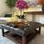 Arhaus Two Piece Sectional Sofa + Genuine Leather Coffee Table 3 thumbnail