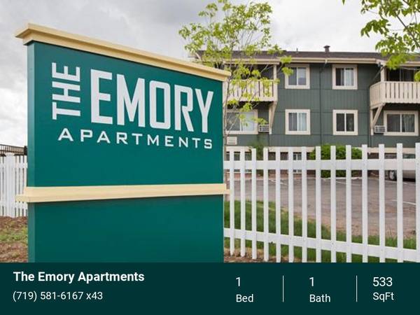 $875 / 1br - 533ft2 - Pet Friendly (930 N. Murray Blvd.)63658230585731124