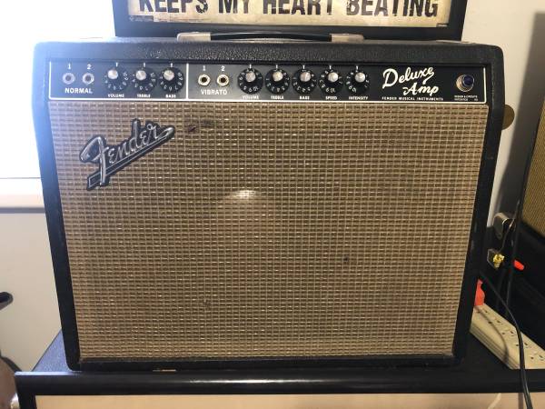 1965 Fender Deluxe Amp 1