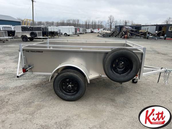 2025 Trailerman Trailers, Inc. 5X8 All Aluminum Utility W/ Tailg 1