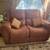 Brown Recliner couch/ sofa set 3 thumbnail