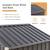 New 5x3 Ft Outdoor Storage Shed, Waterproof Metal Shed, Small Garden Tool Storag 6 thumbnail