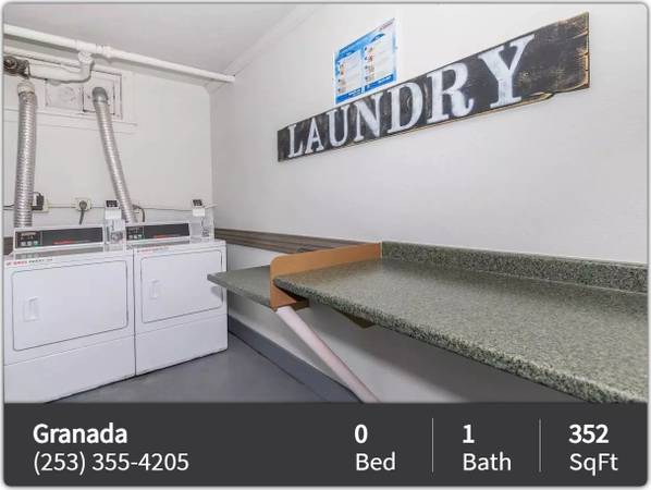 $999 / 352ft2 - If you commute, you'll want to check us out! Near public transport (Tacoma - Lincoln Plaza Shopping Center)64031308875523121