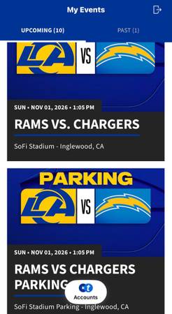 RAMS VS CHARGERS 1