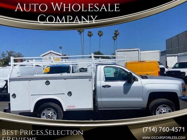 2018 Chevy Silverado 2500HD  LB SRW Utility-Service Truck 1