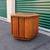 Vintage 1960s Mid Century Lane Walnut Hexagonal Side Table & Cabinet 8 thumbnail