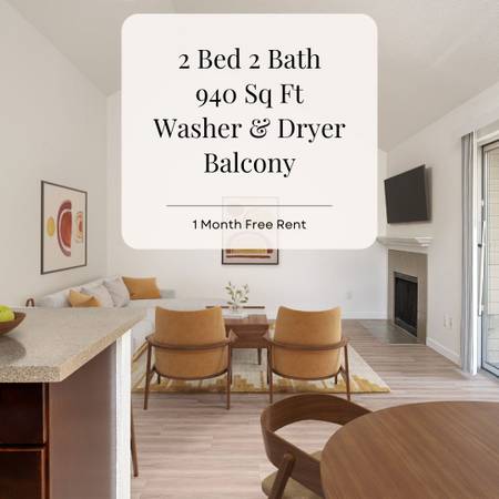 $1,899 / 2br - 940ft2 - 2 Bedroom in Lake Oswego. Balcony, Washer, Dryer, Parking, Storage (Lake Oswego - Mountain Park)63956504598786120