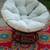 PAPASAN ROUND CHAIR with BASE and CUSHION Rattan Furniture COMFY SEAT 1 thumbnail