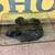 Vintage Bear Cub Coffee Table Side Table Black Bear Glass Top. Solid and heavy.  3 thumbnail