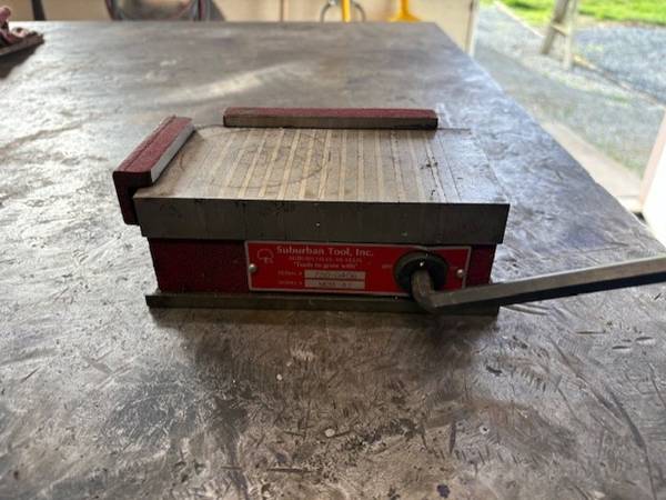 Suburban Tool magnetic chuck for surface grinder 1