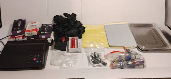 Tattoo Equipment Bundle – Complete Starter Kit (Great for Beginners)
 1