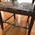 ♣19th Century Antique High Back Chair with Leather Seat ♣ 7 thumbnail