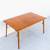 Rare 1950s Danish Modern Teak & Oak Dining Table by Borge Mogensen 6 thumbnail