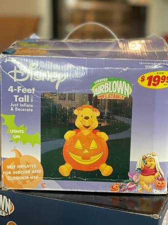 Halloween Winnie The Pooh Airblown Inflatable 1