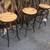Counter Height and Bar Chairs - Live Edge or Salvaged Wood  NEW 5 thumbnail