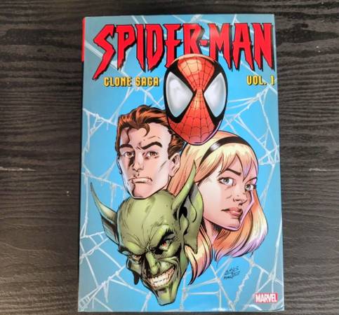 SPIDER-MAN THE CLONE SAGA OMNIBUS VOL #1 HARDCOVER - books