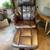 Swivel reclining leather chair 4 thumbnail