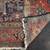 Antique Persian Oriental Rug  4'6" by 6'2" Karaja Heriz Caucasian 3 thumbnail