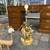 Cast metal / Spelter Art Nouveau figural lamp A237 1 thumbnail