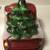 SANTA IN PICKUP TRUCK W LIGHT-UP CHRISTMAS TREE COOKIE JAR 4 thumbnail