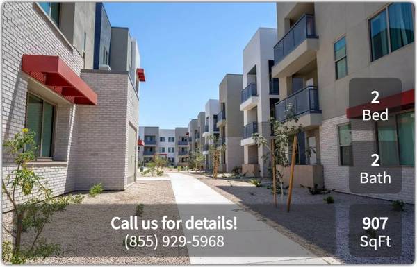 $1,438 / 2br - 907ft2 - Lots of space! 907 sqft, 2 bed, washer/dryer in unit, near everything (Phoenix - Mountain Vistas Community Park)63623875290625122
