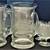 Decanter Carafe  + 6 Beer Steins + 6 Snifters Etched Ship Bar Glass 14 thumbnail