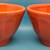 Set of 5 BISCUIT Anthropologie 7 oz Colorful Terra Cotta Latte Bowls 5 thumbnail