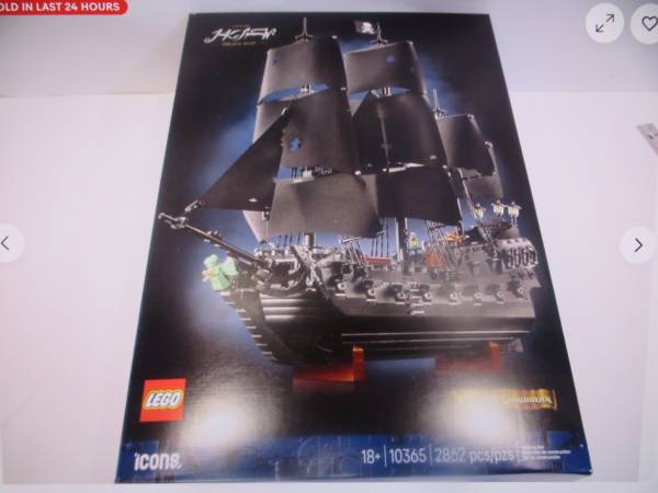 Lego 10365 Captain Jack Sparrow's Pirate Ship Brand NEW 1