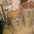 2 SLINGERLAND 1970 CONGOS SILVER SPARKLE WITH NEW HEADS AND STAND 3 thumbnail