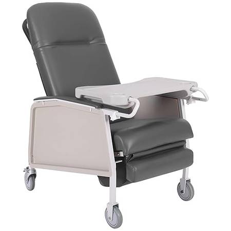 Position Bariatric Geri Chair with Tray Like New 500 lb capacity 1