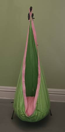Hugglepod deluxe canvas hanging chair$REDUCED 1