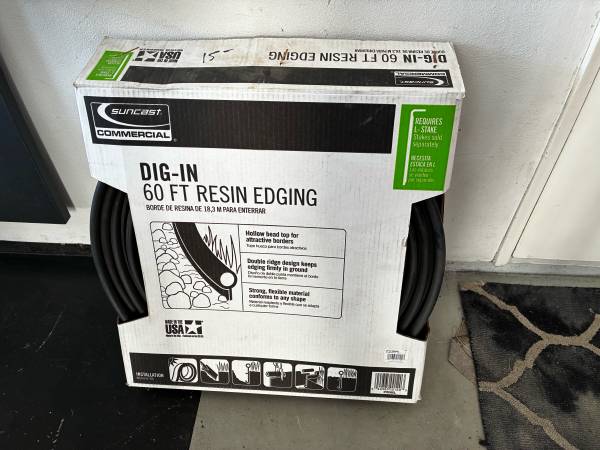Suncast resin edging 1