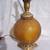 Vintage Amber Glass Table Lamp 4 thumbnail