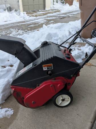 Snow blower 1