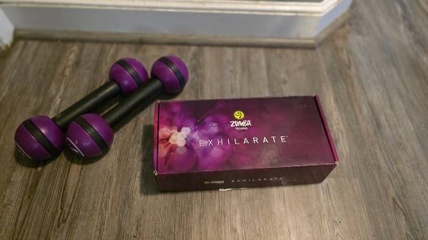 ZUMBA Exhilarate Body Shaping System Workout Complete Set 4 DVDs