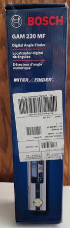 New Bosch GAM 220 MF 4-in-1 Digital Angle Finder 1