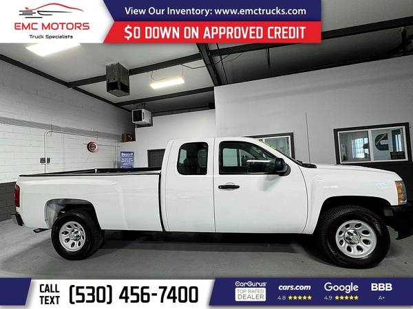 2010 Chevrolet Silverado 1500 Work Truck SERVICED AND READY! - $15,950 (1010 GRASS VALLEY HWY, AUBURN, CA 95603)63438576400001123