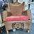 Vintage Wicker Chair & Ottoman 8 thumbnail