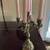 Candle holder Candelabra BRONZE VINTAGE 1 thumbnail