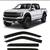 2015-2025 Tape-On Rain Guards for Ford F150 SuperCrew Side Window Deflector Viso 1 thumbnail
