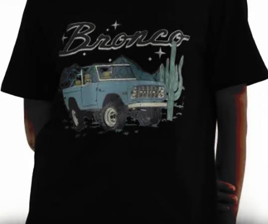 Bronco Truck SUV T-Shirt New with tags  Womens 1