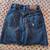 Levi's Denim 100% Cotton mini skirt womens Size 26 Distressed Look 3 thumbnail