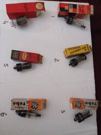 Radio-TV Tubes- lot 2 1