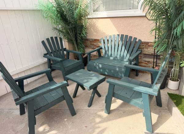 Patio table set $200 1
