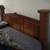 Solid wood king size bed frame 7 thumbnail
