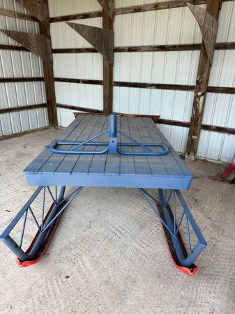 Pull behind horse sleigh 1