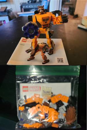 Lego Rocket Mech Armor set 1