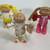 Vintage 1980s Cabbage Patch Kids PVC mini figure lot of three kids 1 thumbnail