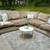 Cindy Crawford Sectional Couch 1 thumbnail