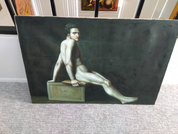 Original painting Man In Repose 1